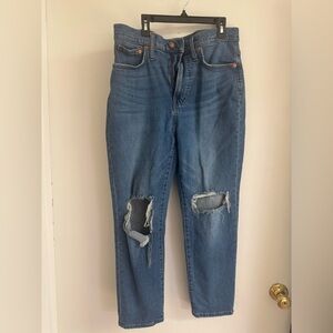 Madewell The perfect vintage crop jeans